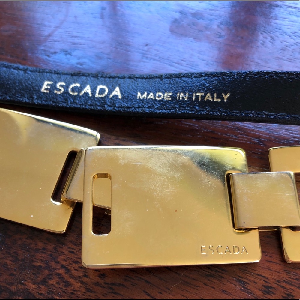 ESCADA gold belt